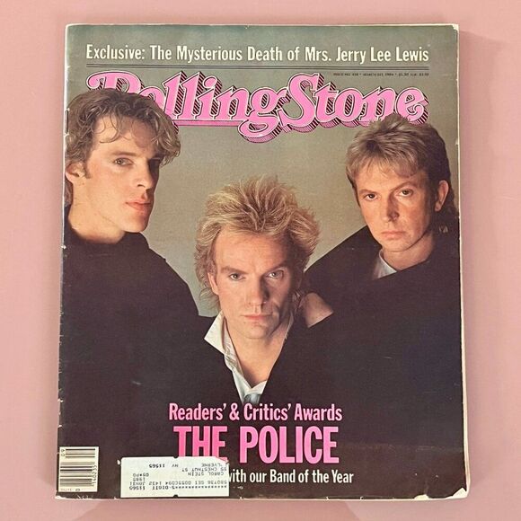 The Police - Vintage 80's Rolling Stone Magazine 1984- Issue #416 - Picture 1 of 1